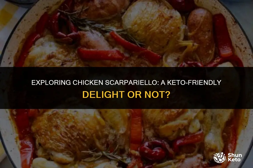 is chicken scarpariello keto friendly