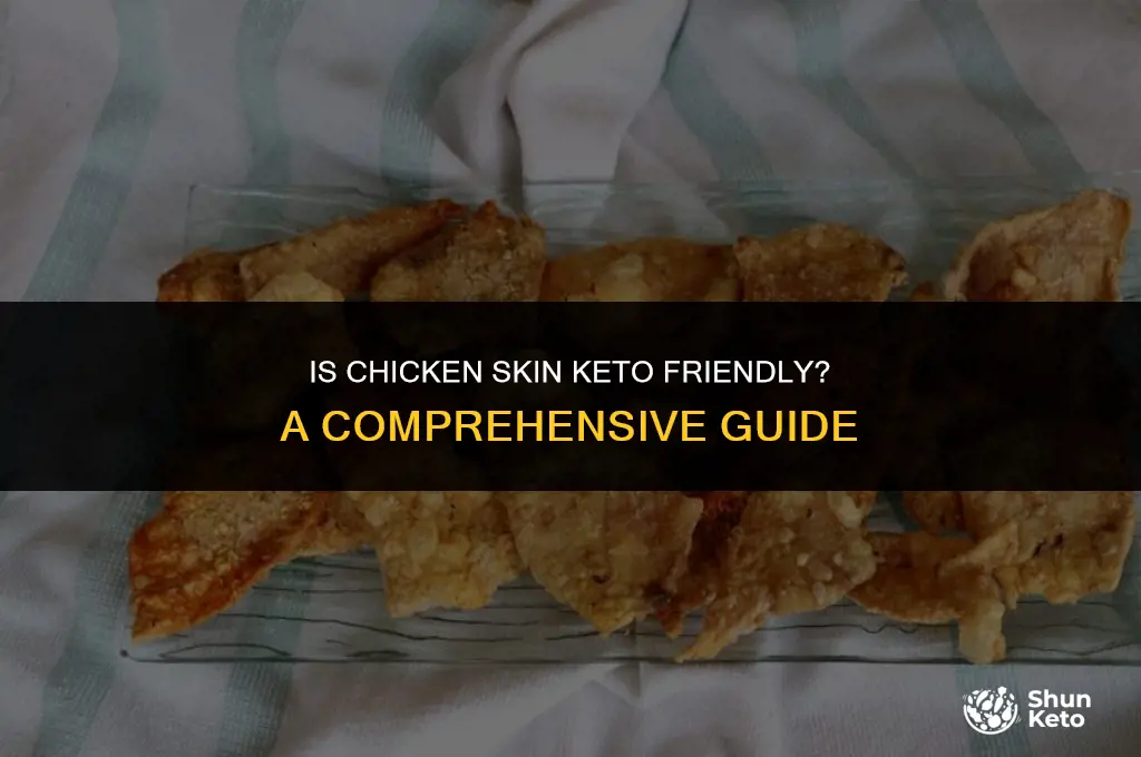 is chicken skin keto friendly