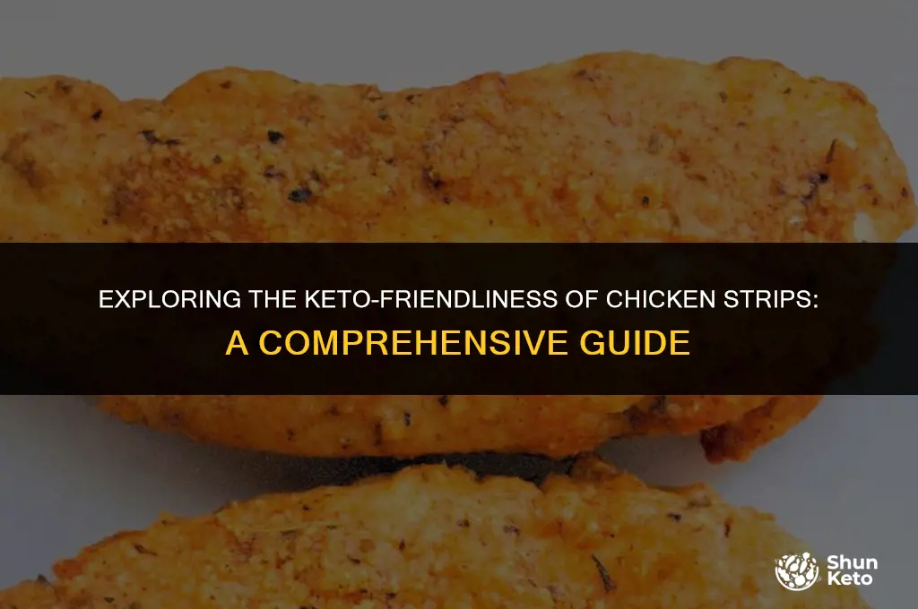 is chicken strips keto friendly