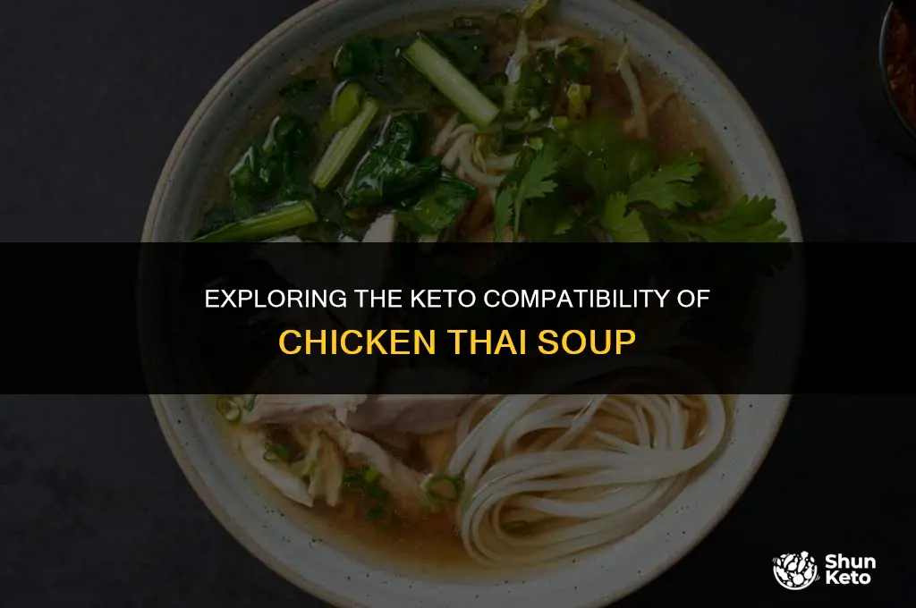 is chicken thai soup keto friendly
