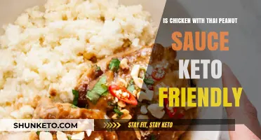 Exploring Keto: Thai Peanut Sauce Chicken Edition