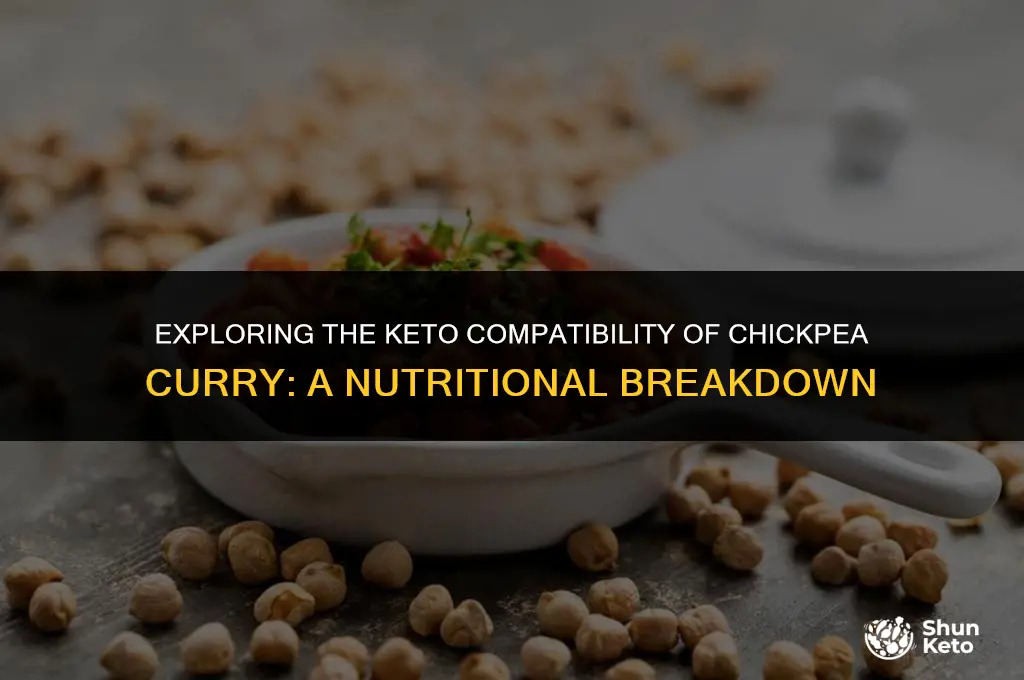 is chickpea curry keto friendly