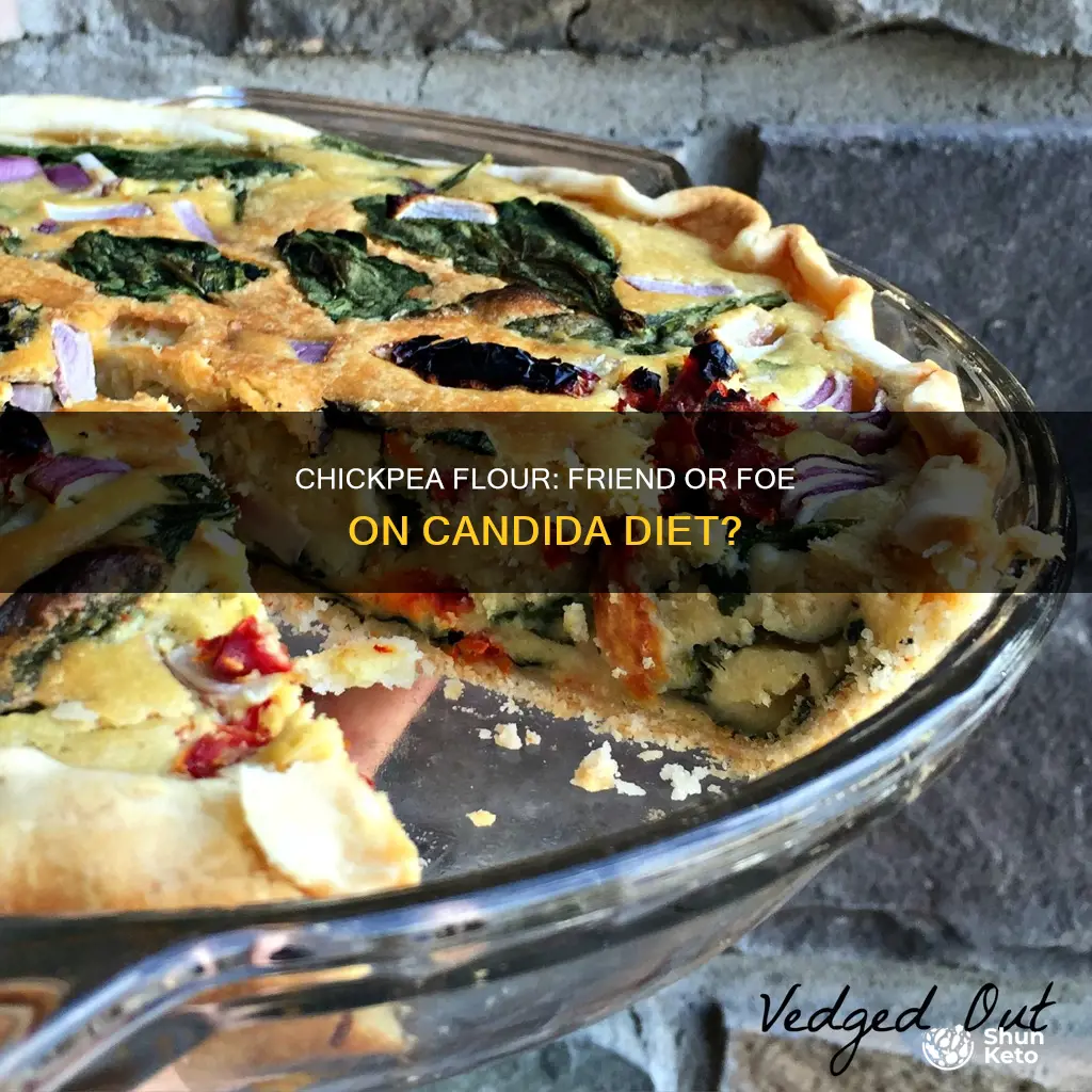is chickpea flour ok for candida diet