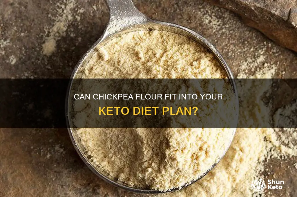 is chickpea flour ok for keto diet