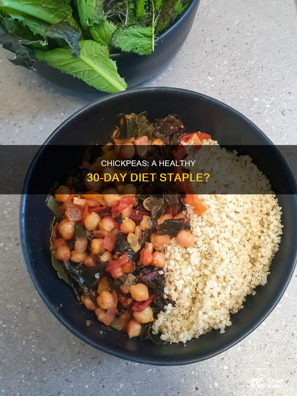 is chickpea ok for 30 whole diet