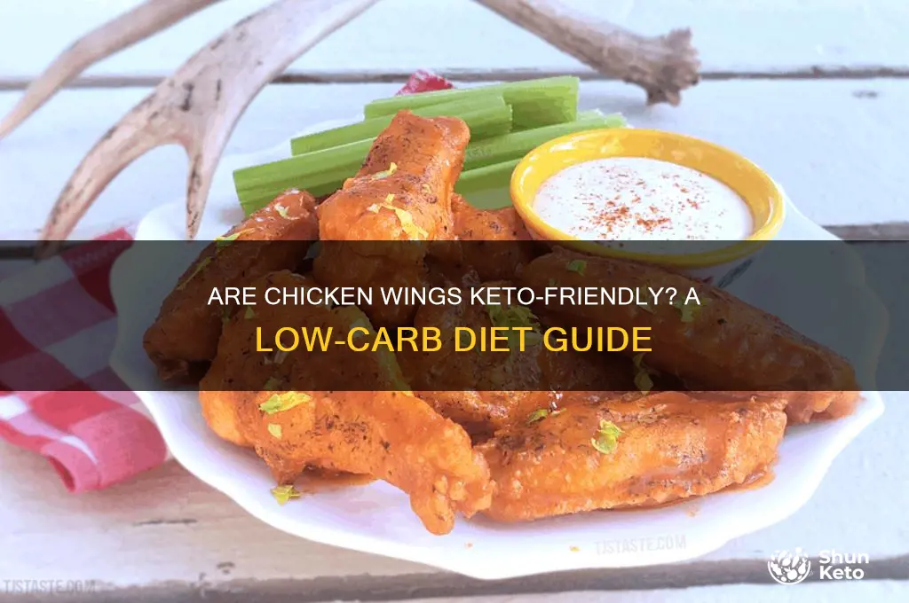 is chickrn wings keto