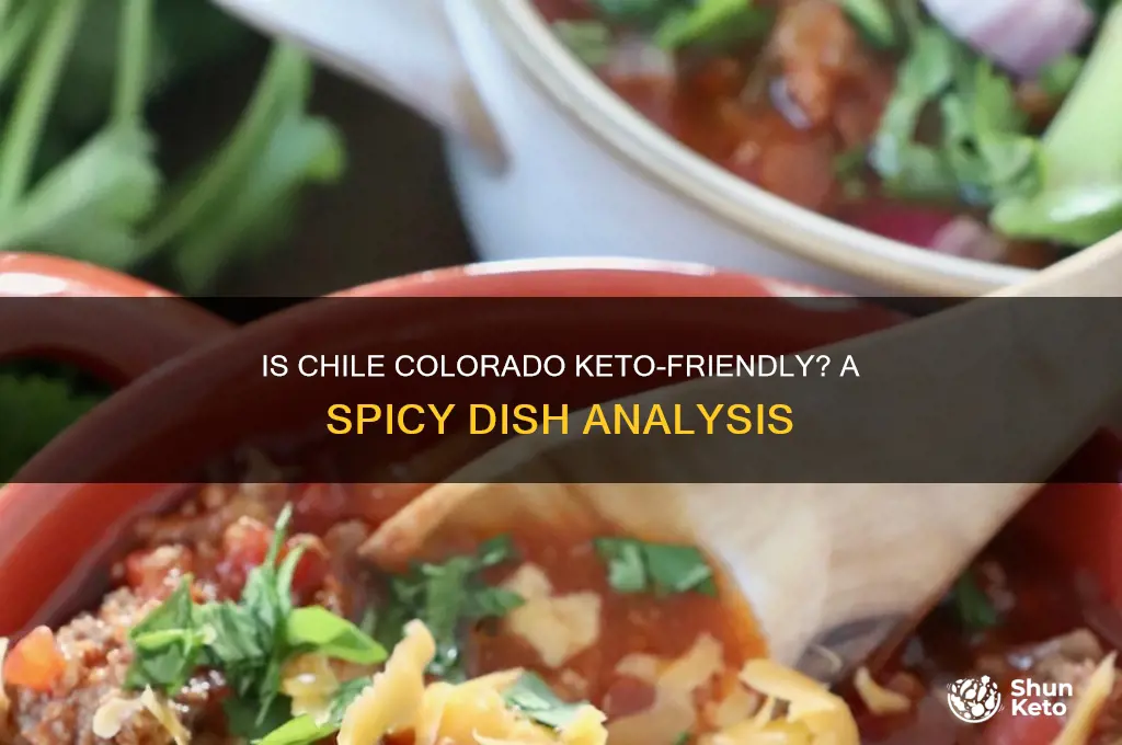 is chile colorado keto