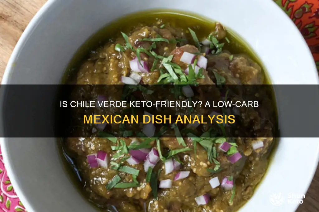 is chile verde keto