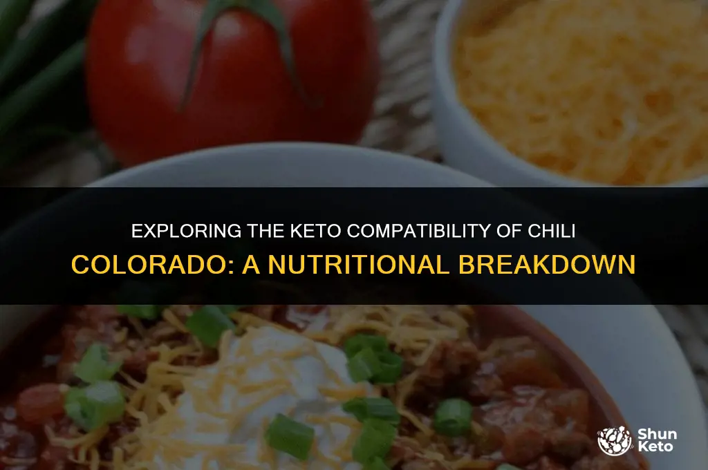 is chili colorado keto friendly
