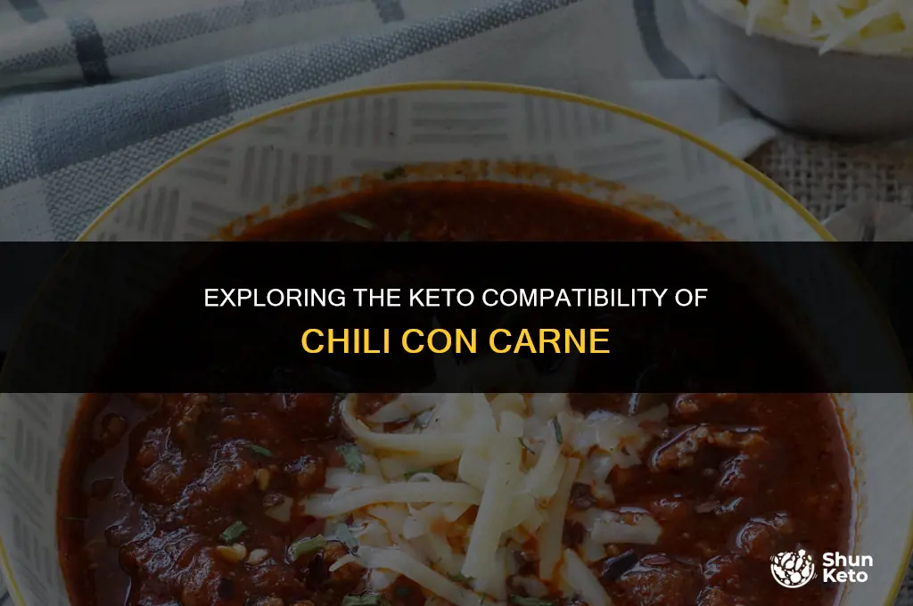 is chili con carne keto friendly