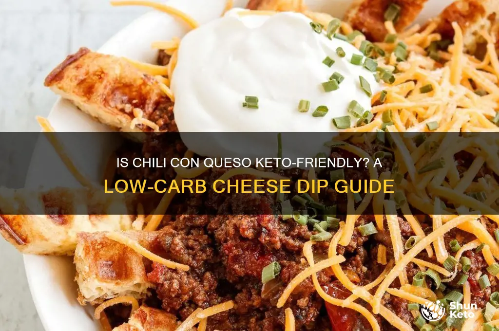 is chili con queso keto