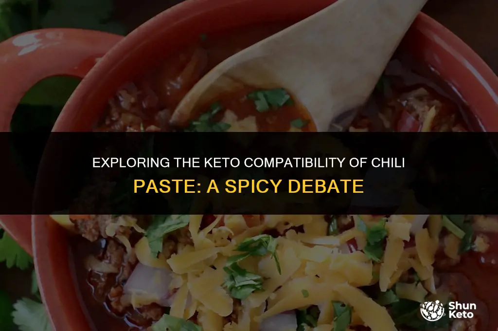 is chili paste keto friendly