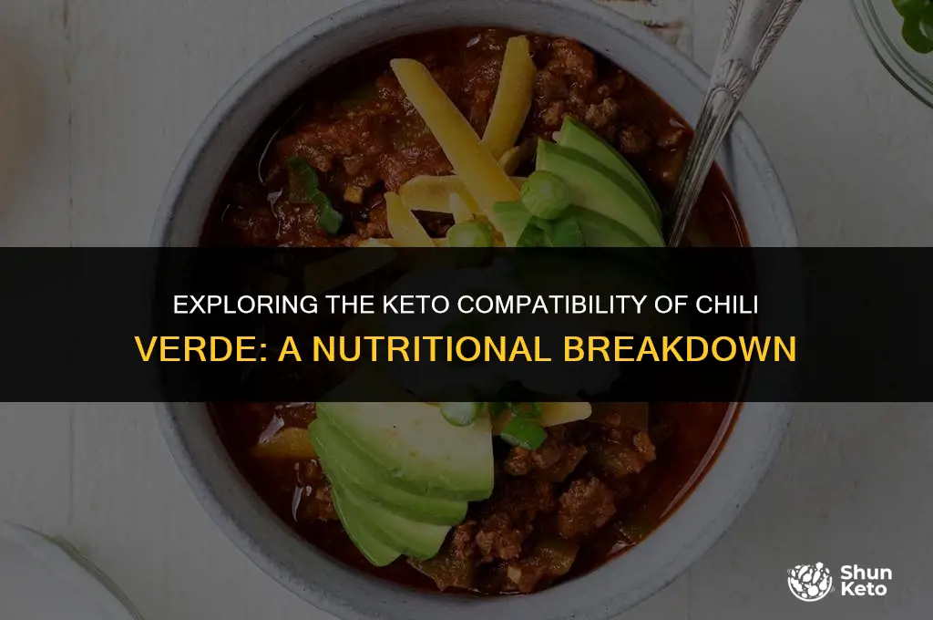 is chili verde keto friendly