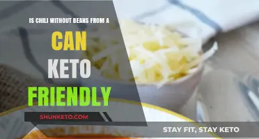 Exploring Keto: Is Canned Beanless Chili a Suitable Choice?