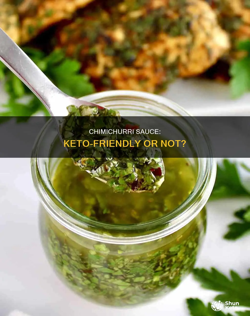 is chimichurri sauce keto