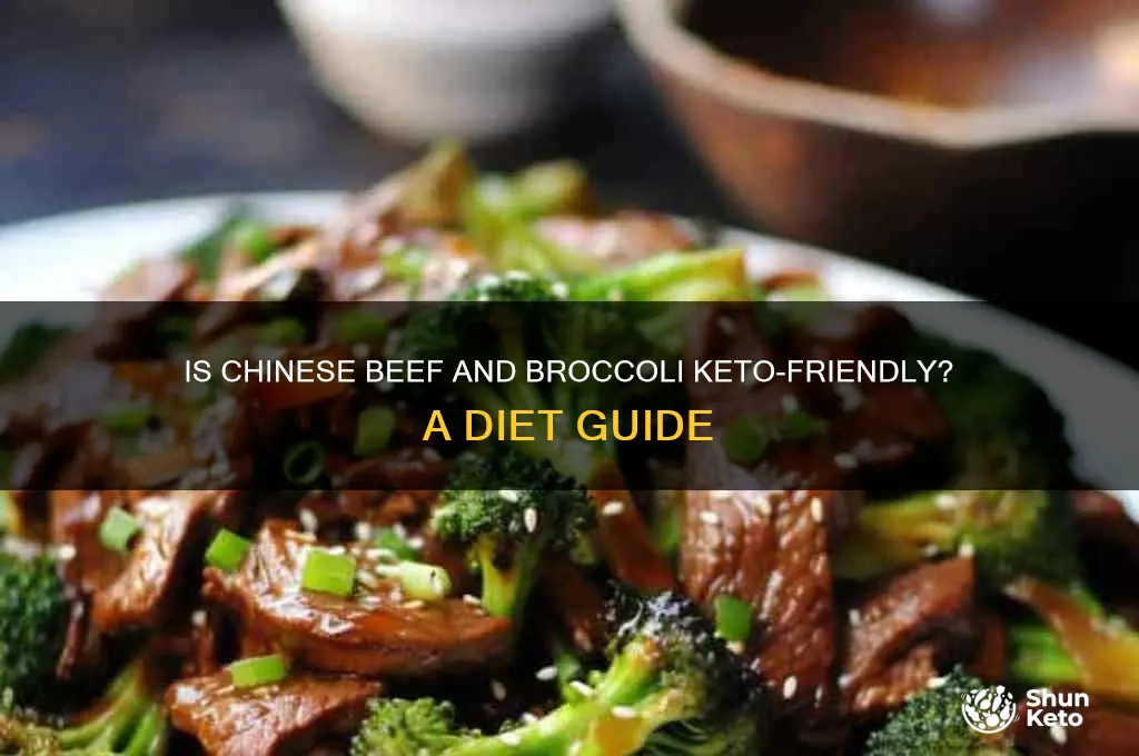 is chinese beef and broccoli keto