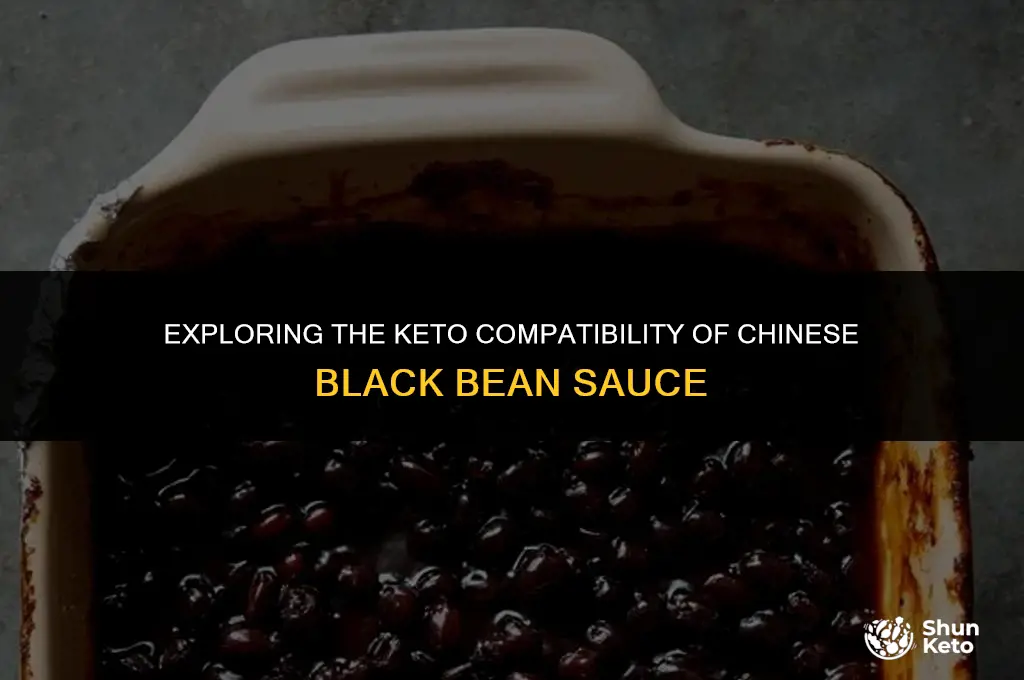 is chinese black bean sauce keto friendly