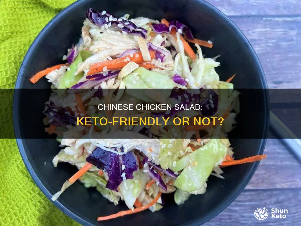 is chinese chicken salad keto