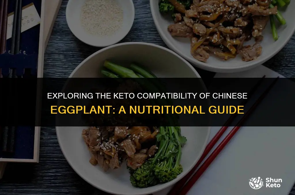 is chinese eggplant keto friendly