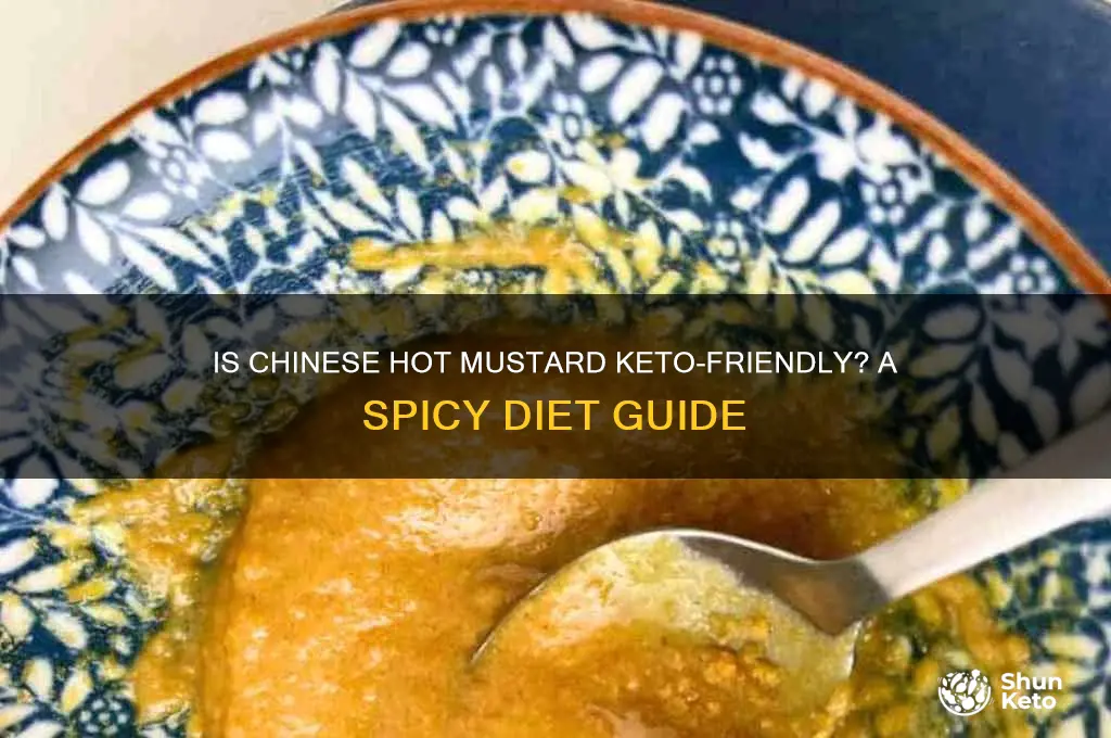 is chinese hot mustard keto