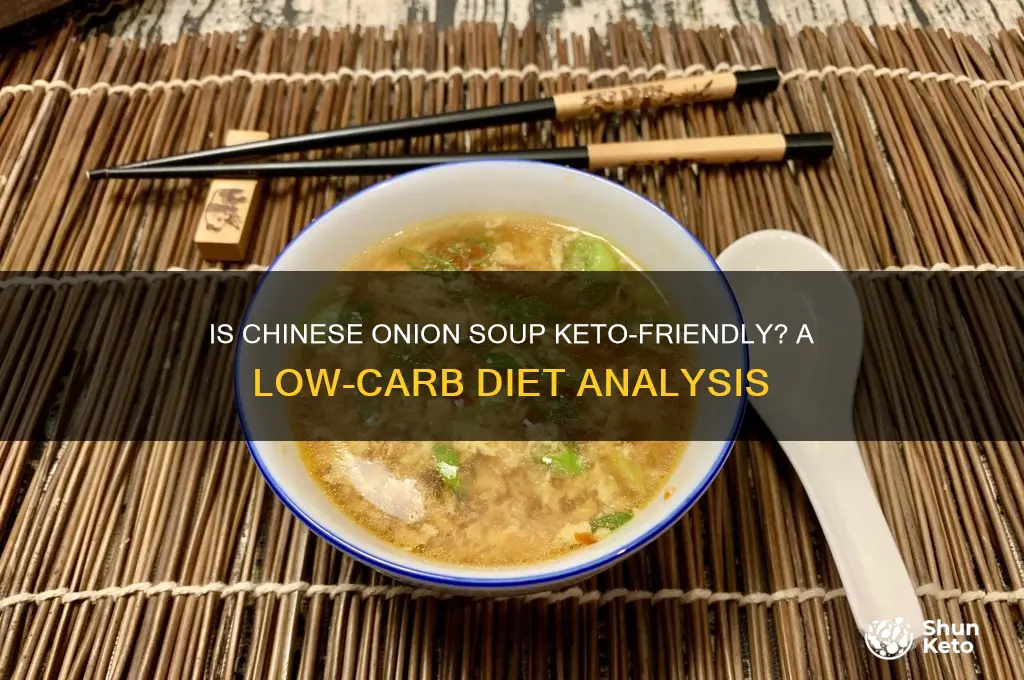is chinese onion soup keto