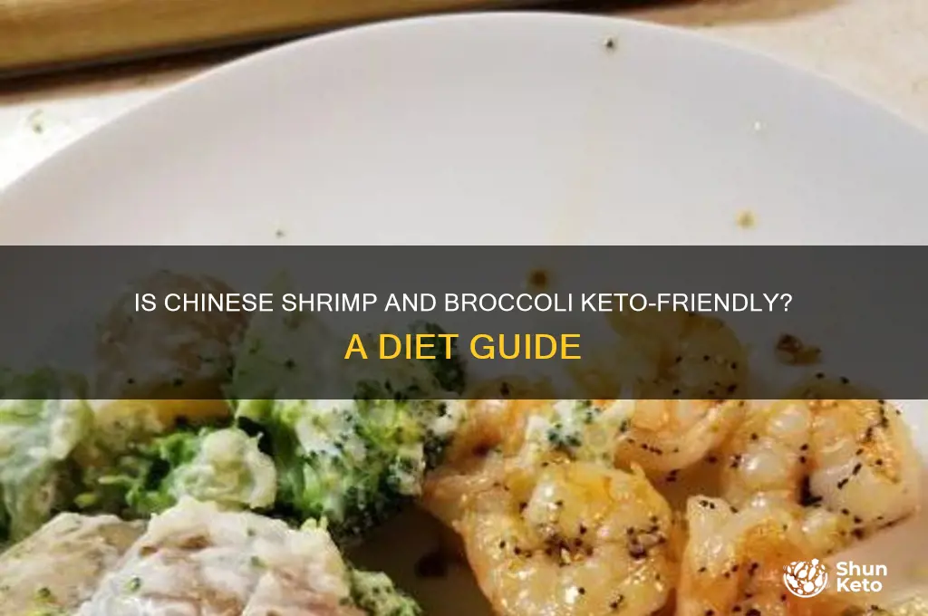 is chinese shrimp and broccoli keto