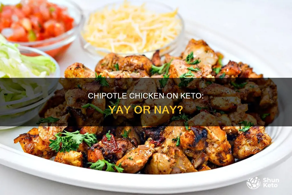 is chipotle chicken keto