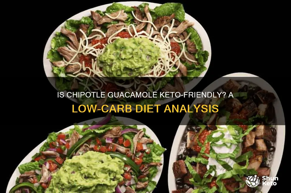 is chipotle guacamole keto