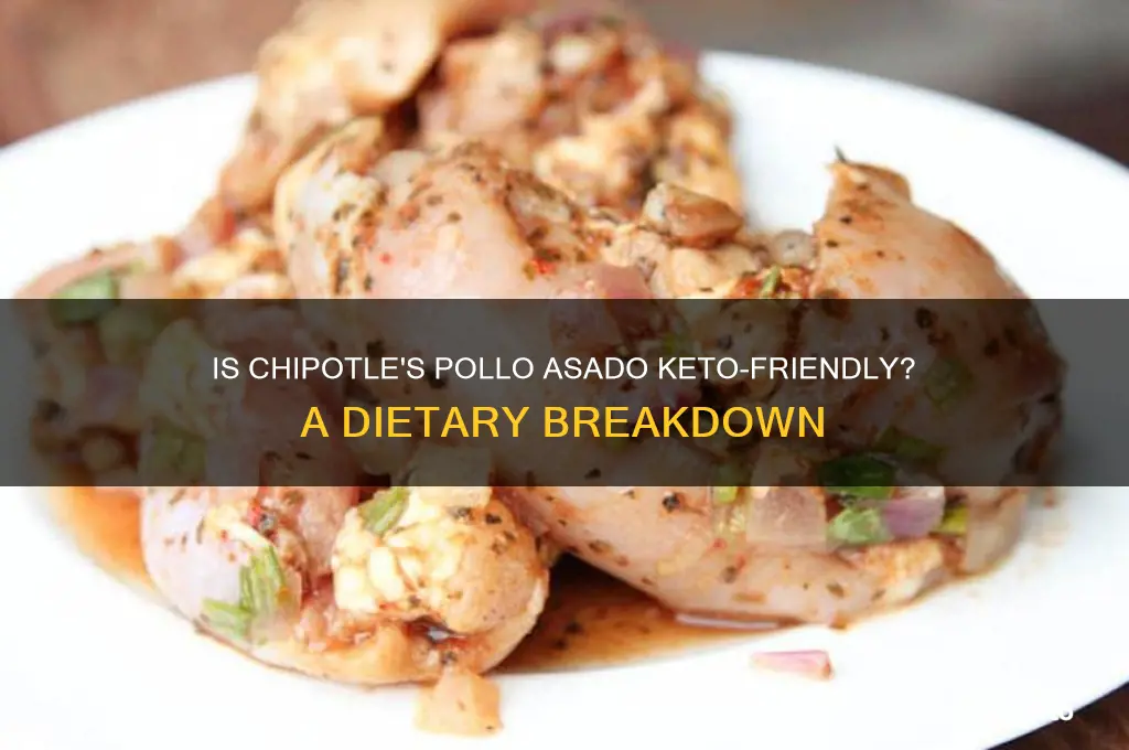 is chipotle pollo asado keto friendly