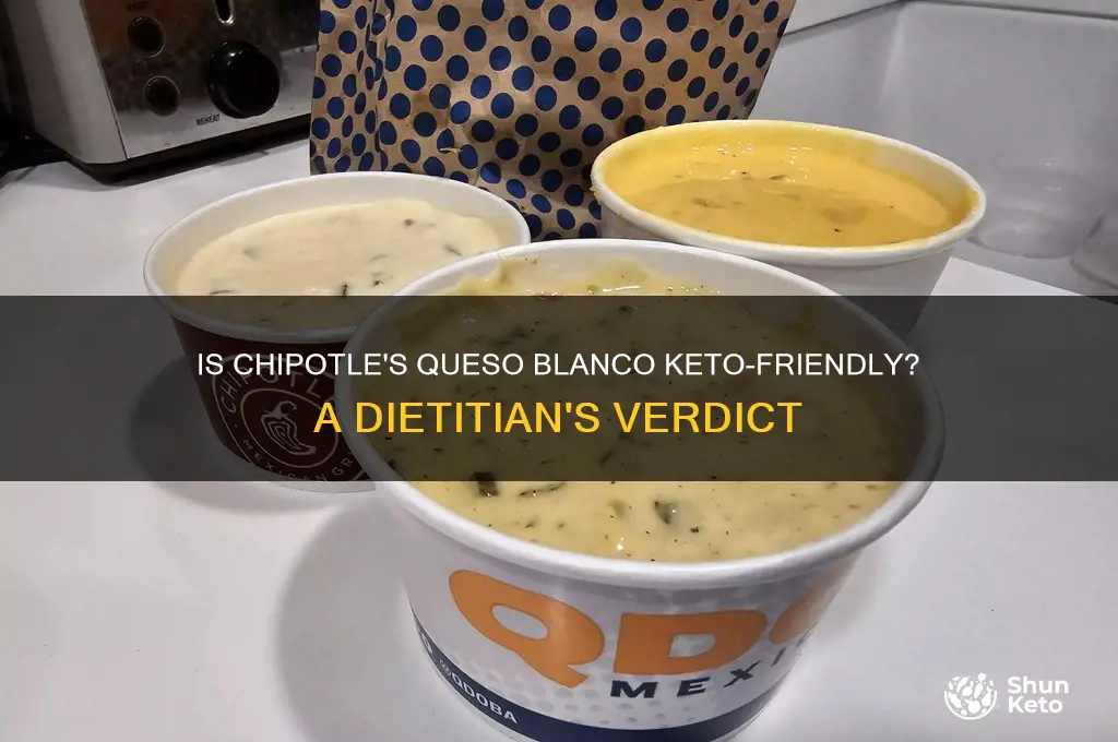 is chipotle queso blanco keto
