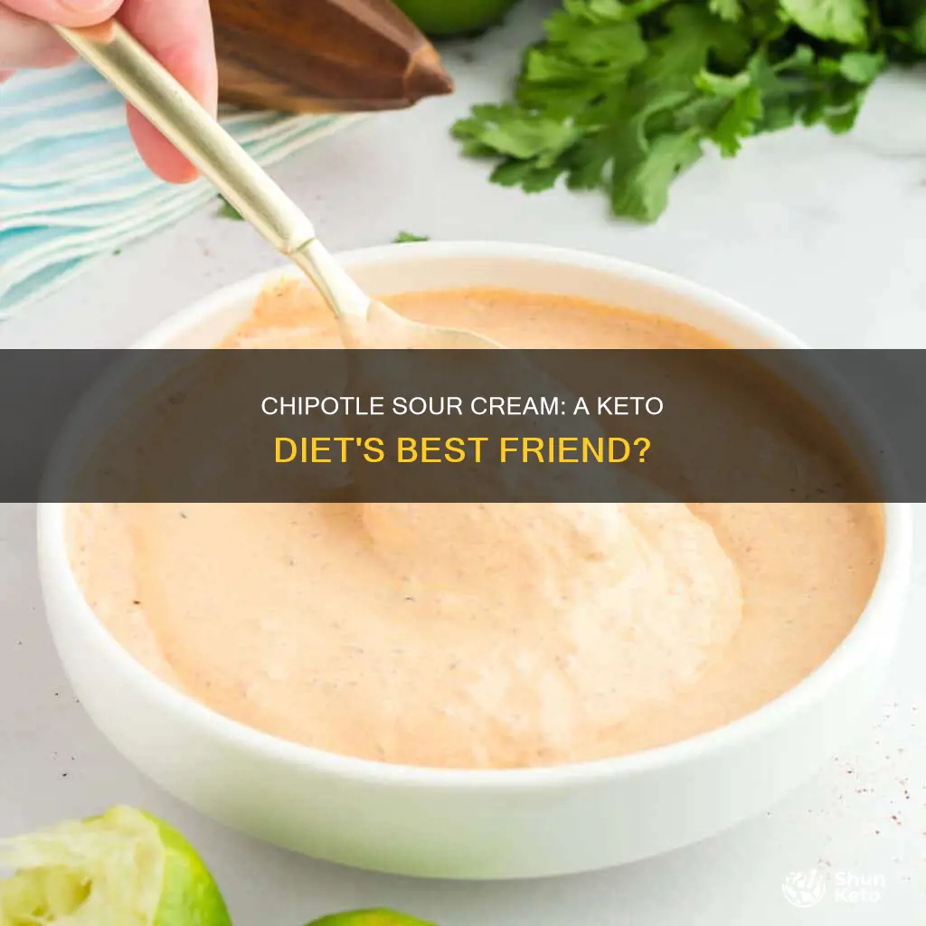 is chipotle sour cream keto