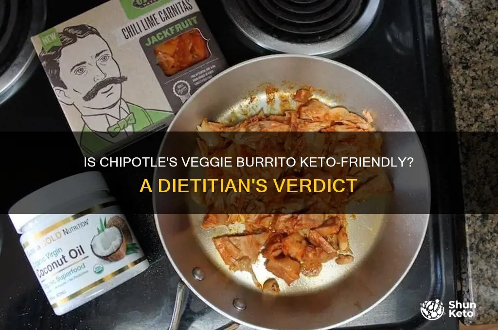 is chipotle veggie burrito approved for keto diet