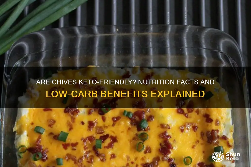 is chives keto