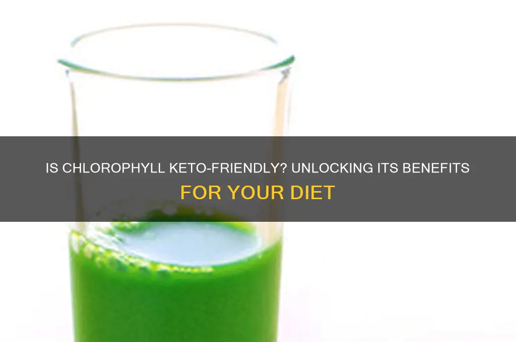 is chlorophyll keto