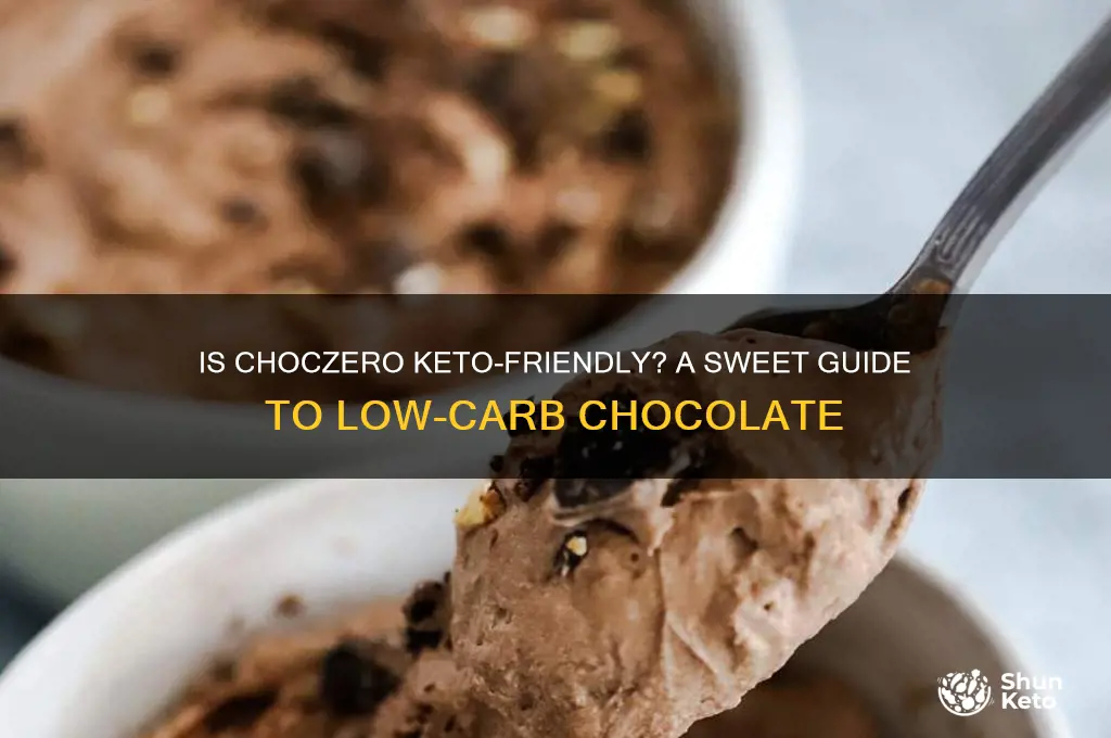 is choc zero keto friendly
