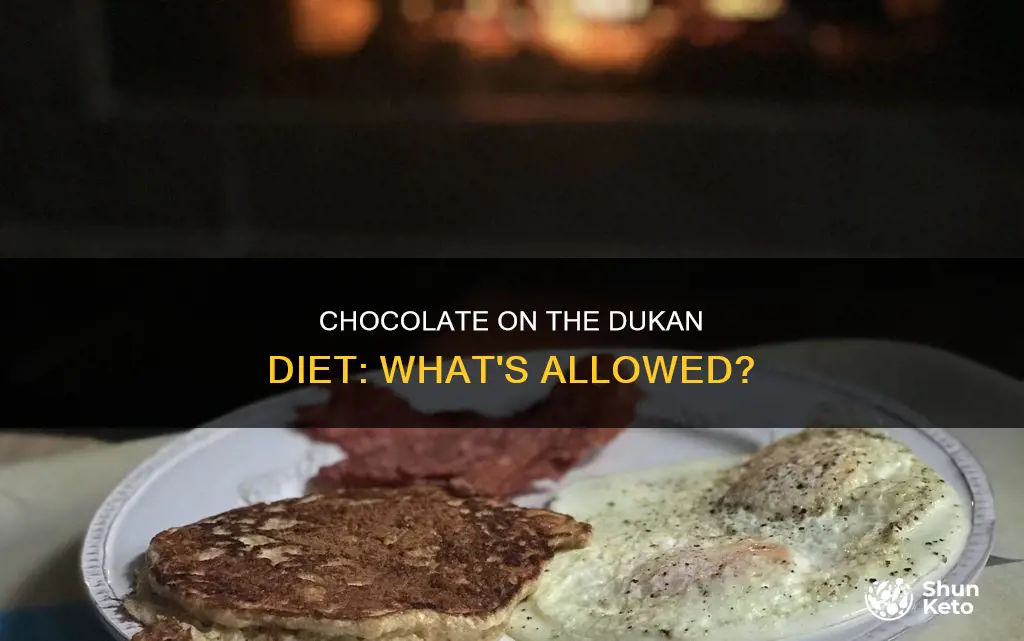 is chocolate allowed on dukan diet