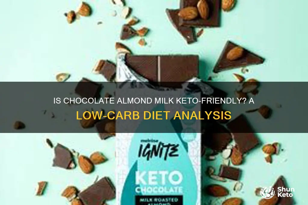 is chocolate almond milk keto friendly