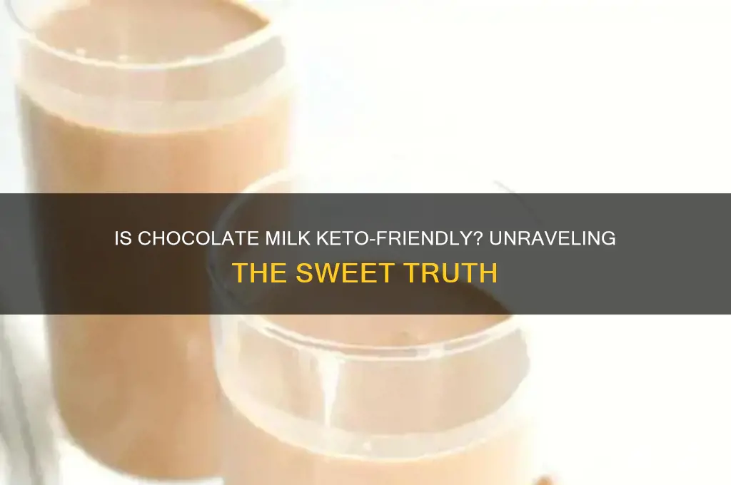 is chocolate milk keto