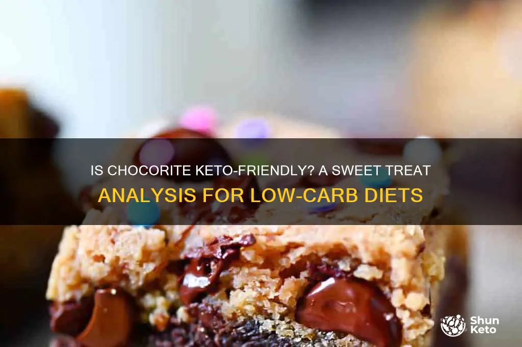 is chocorite keto