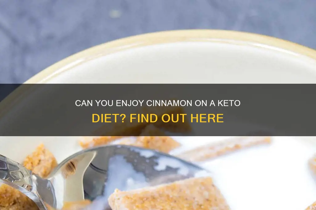 is cinnamon allowed on the keto diet