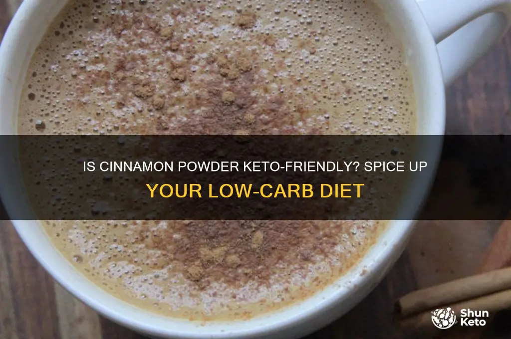 is cinnamon powder keto