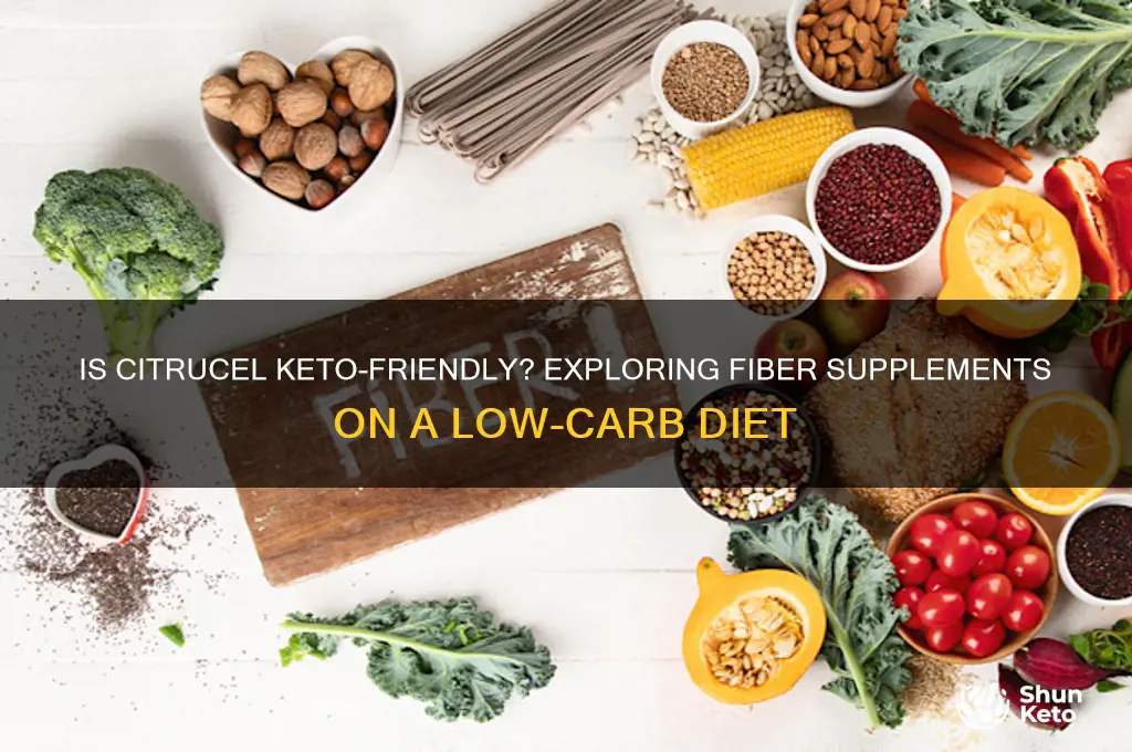 is citrucel keto friendly