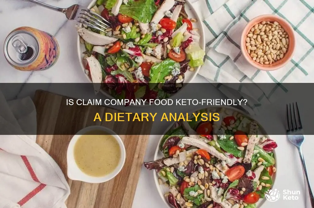 is claim company food good for eating keto