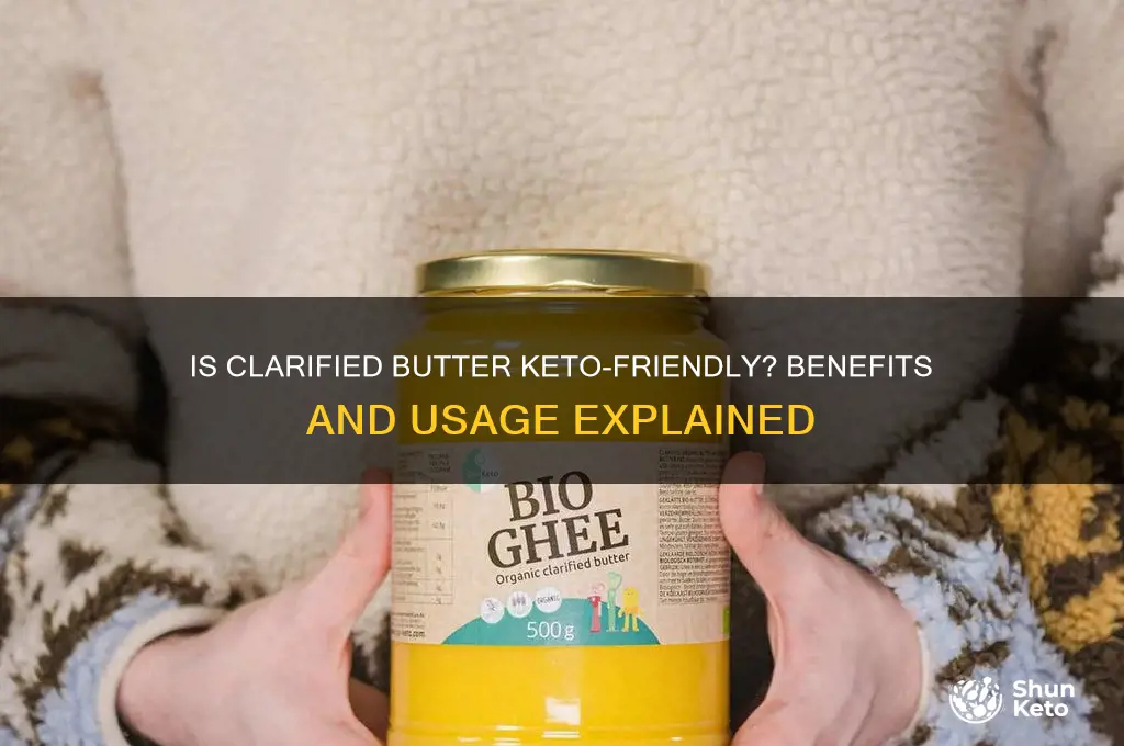 is clarified butter keto friendly