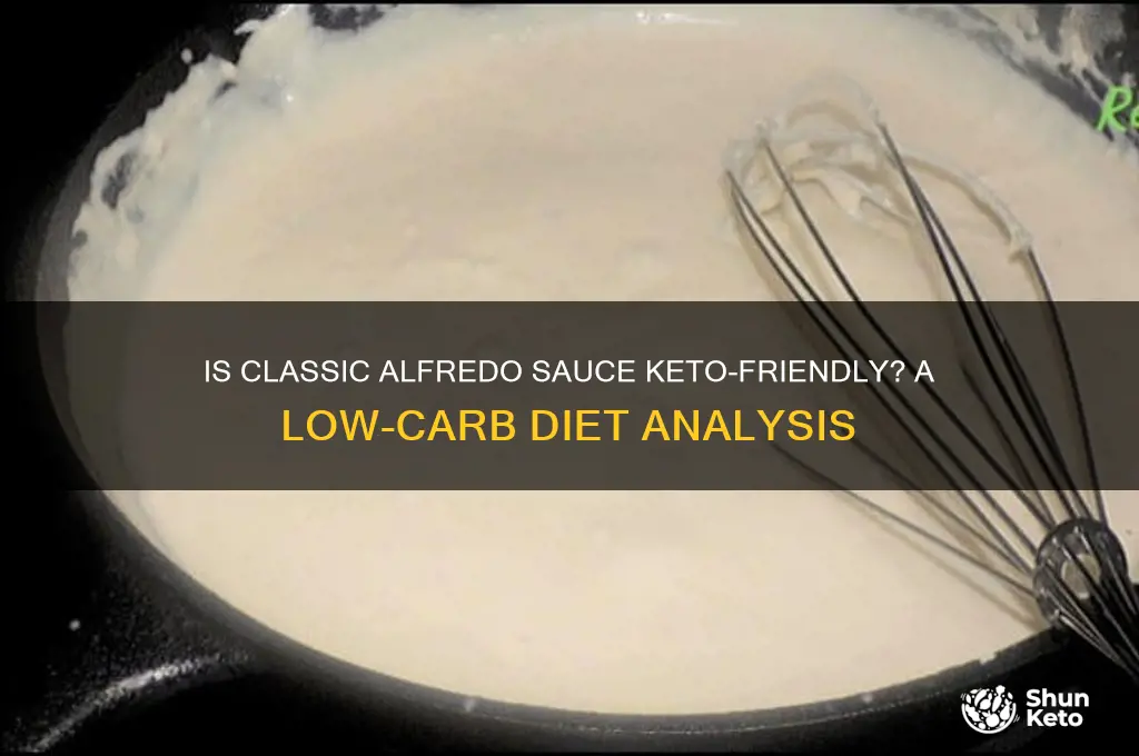 is classico alfredo sauce keto friendly