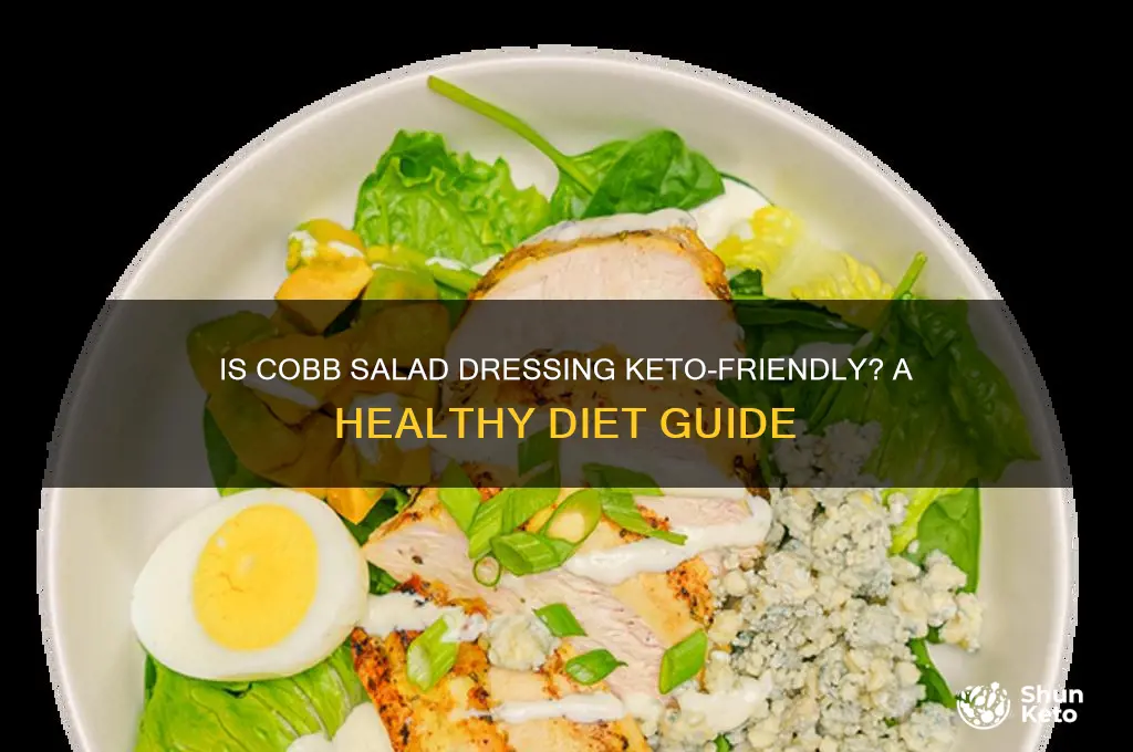 is cobb salad dressing keto