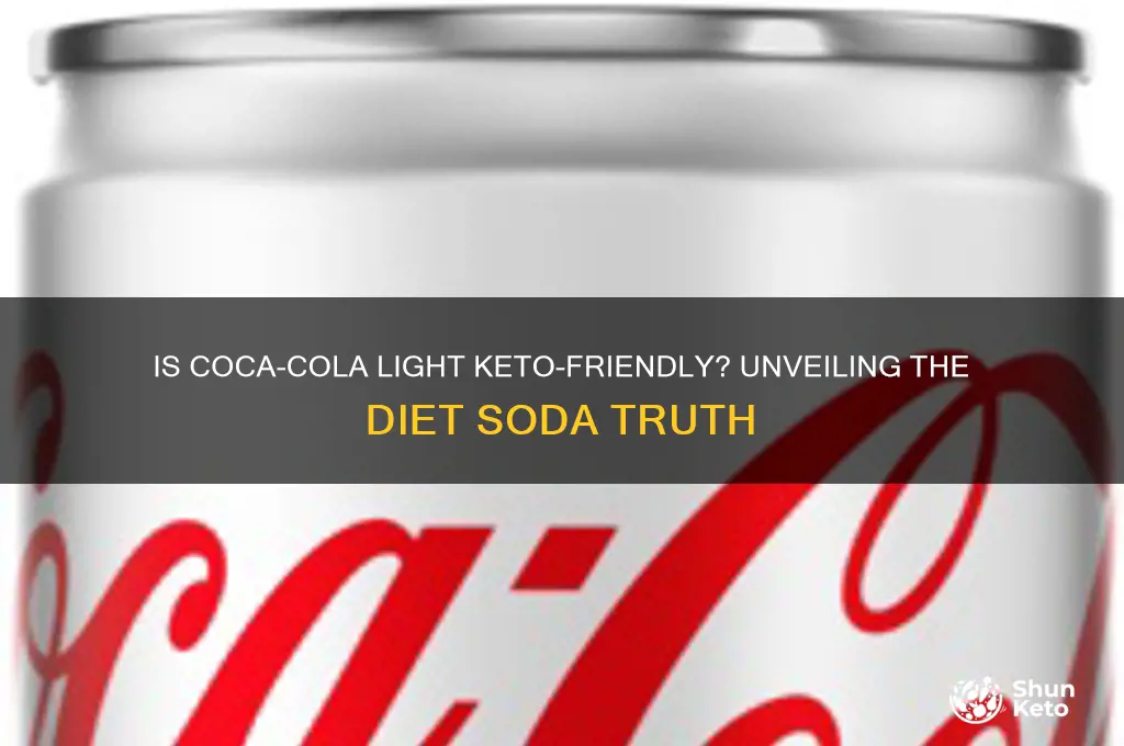 is coca cola light keto