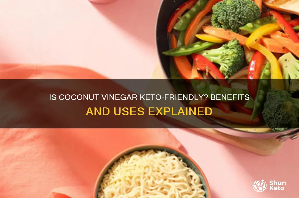 is cocconut vinigar keto