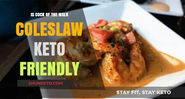 Is Cock of the Walk Coleslaw Keto-Friendly? A Dietary Analysis