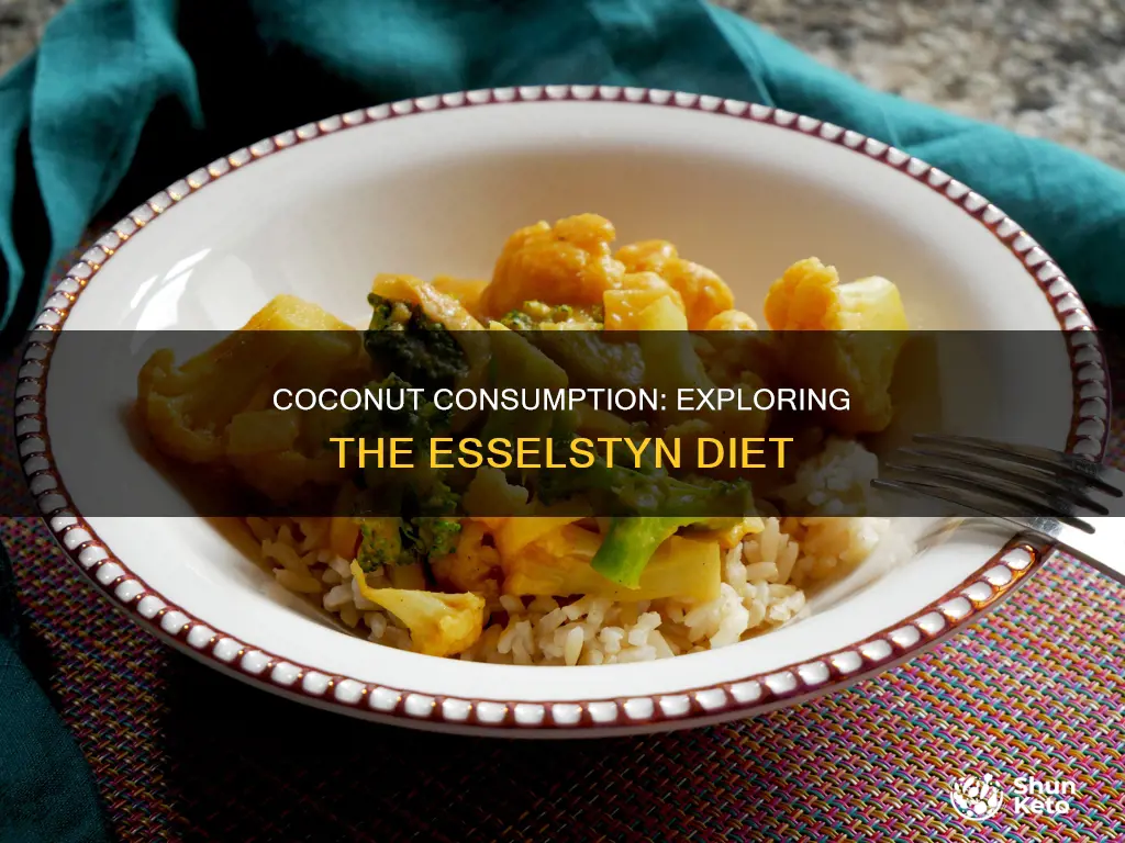 is cocnut allowed on esselsyn diet